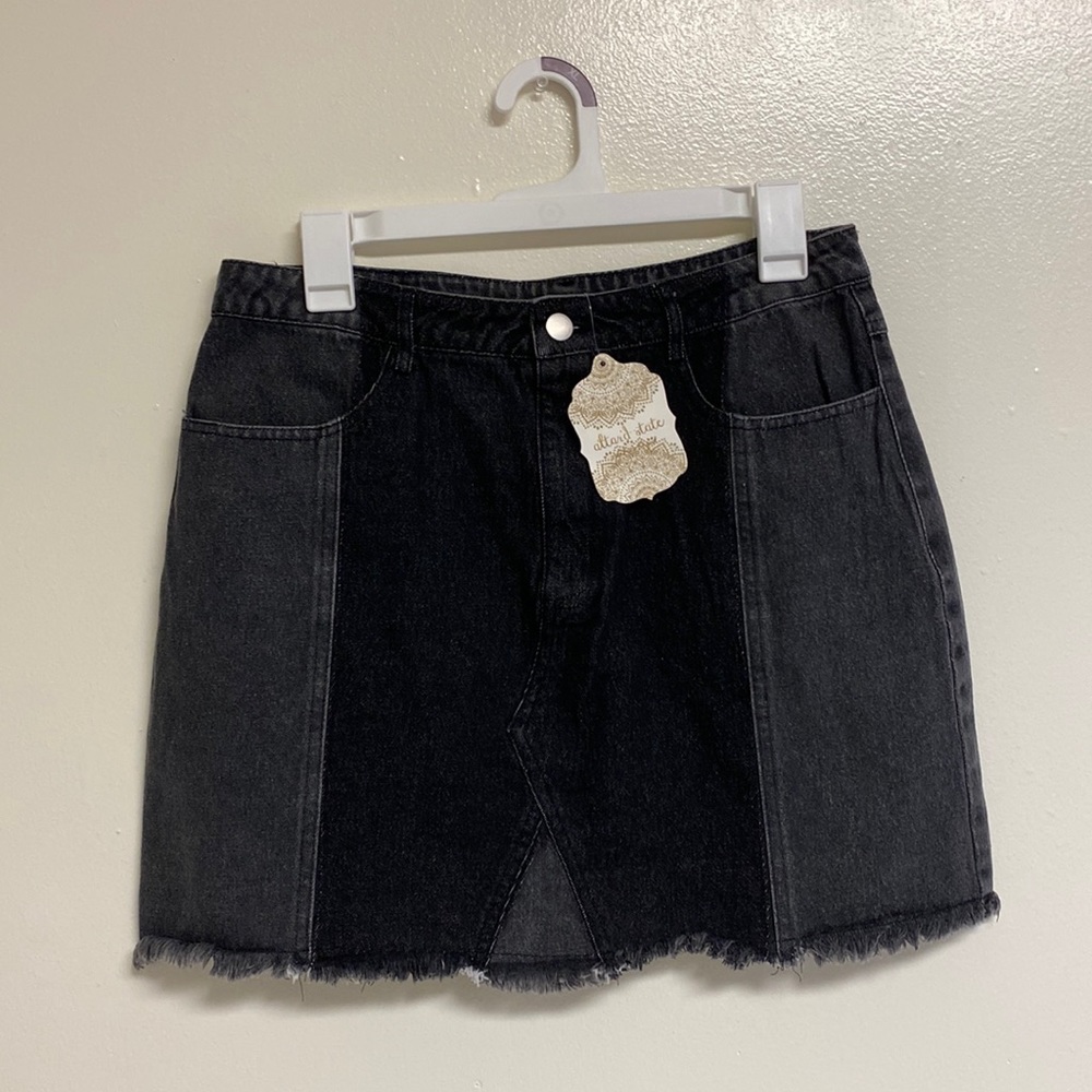 NWT Alterd state 2 tone jean skirt!